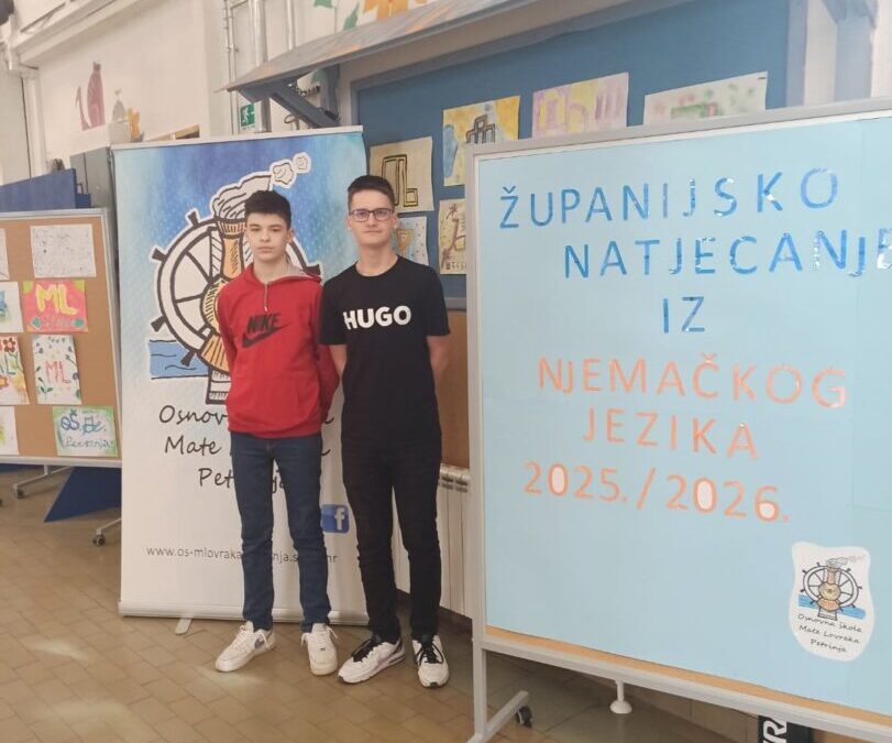 Županijsko natjecanje iz njemačkog jezika