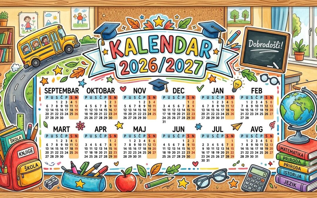 KALENDAR ZA 2026./2027. godinu